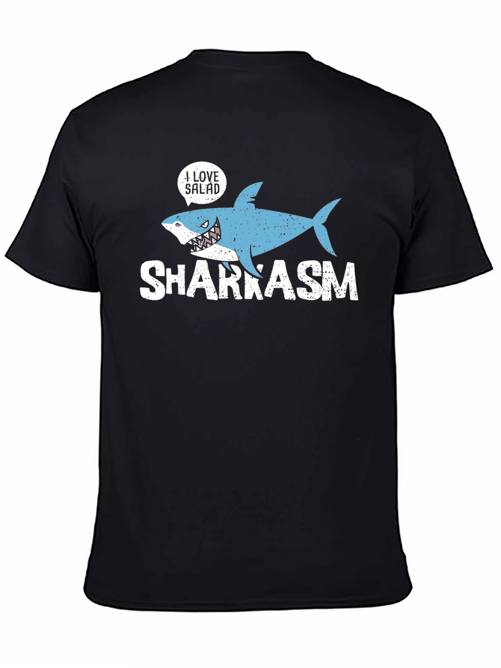 Sharkasm I Love Salad Graphic T-Shirt