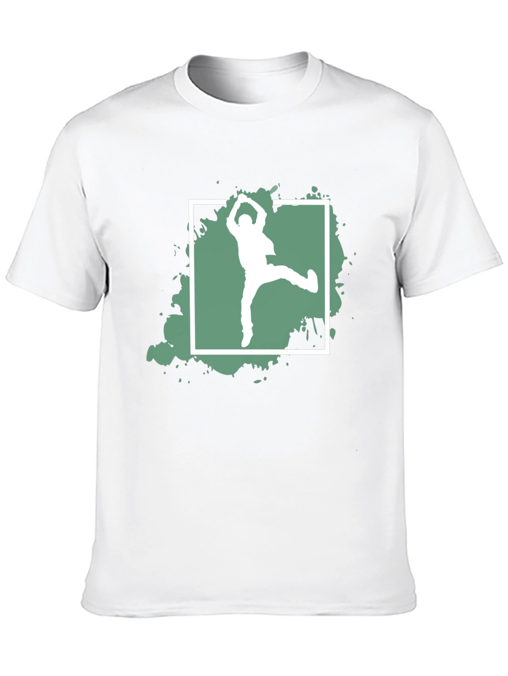 Dance Silhouette Graphic Tee - Black