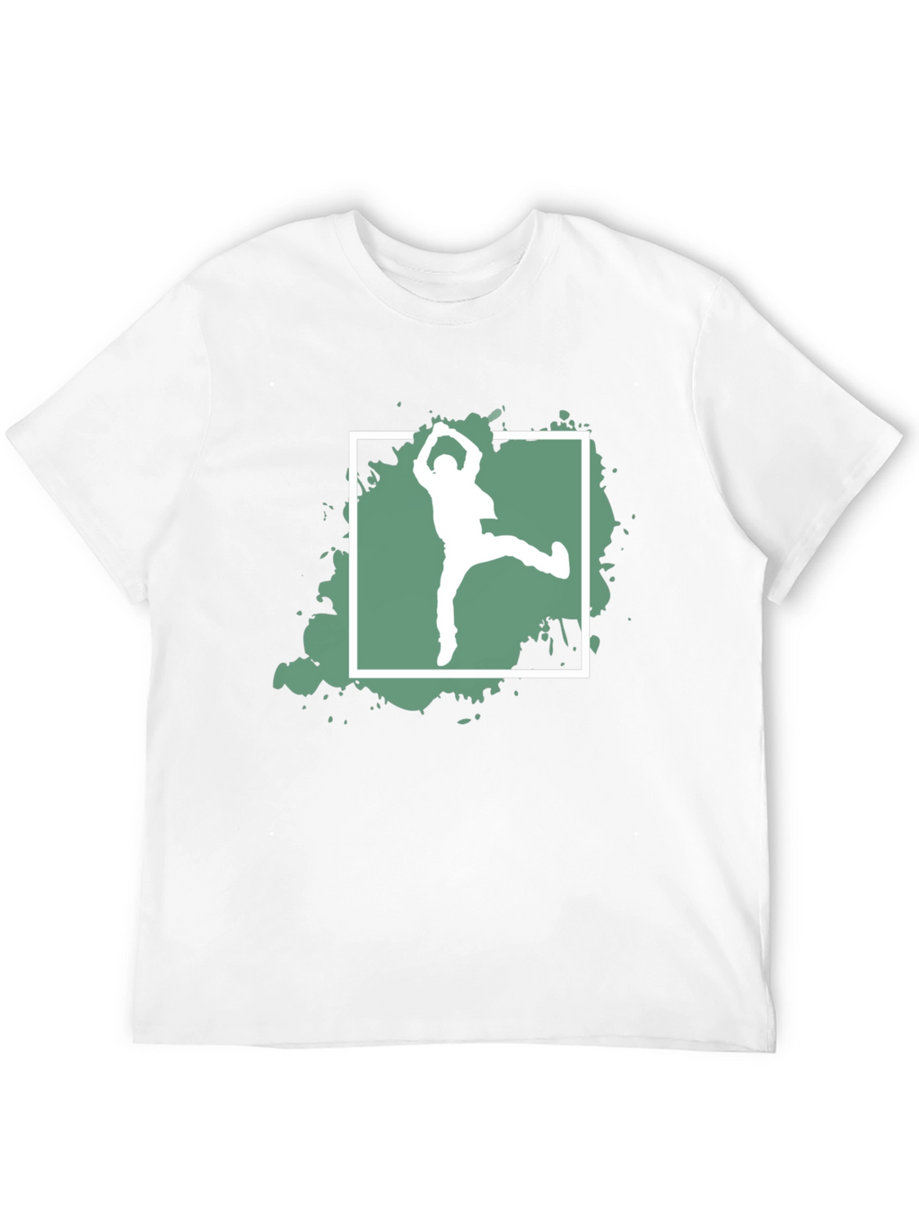 Dance Silhouette Graphic Tee - Black