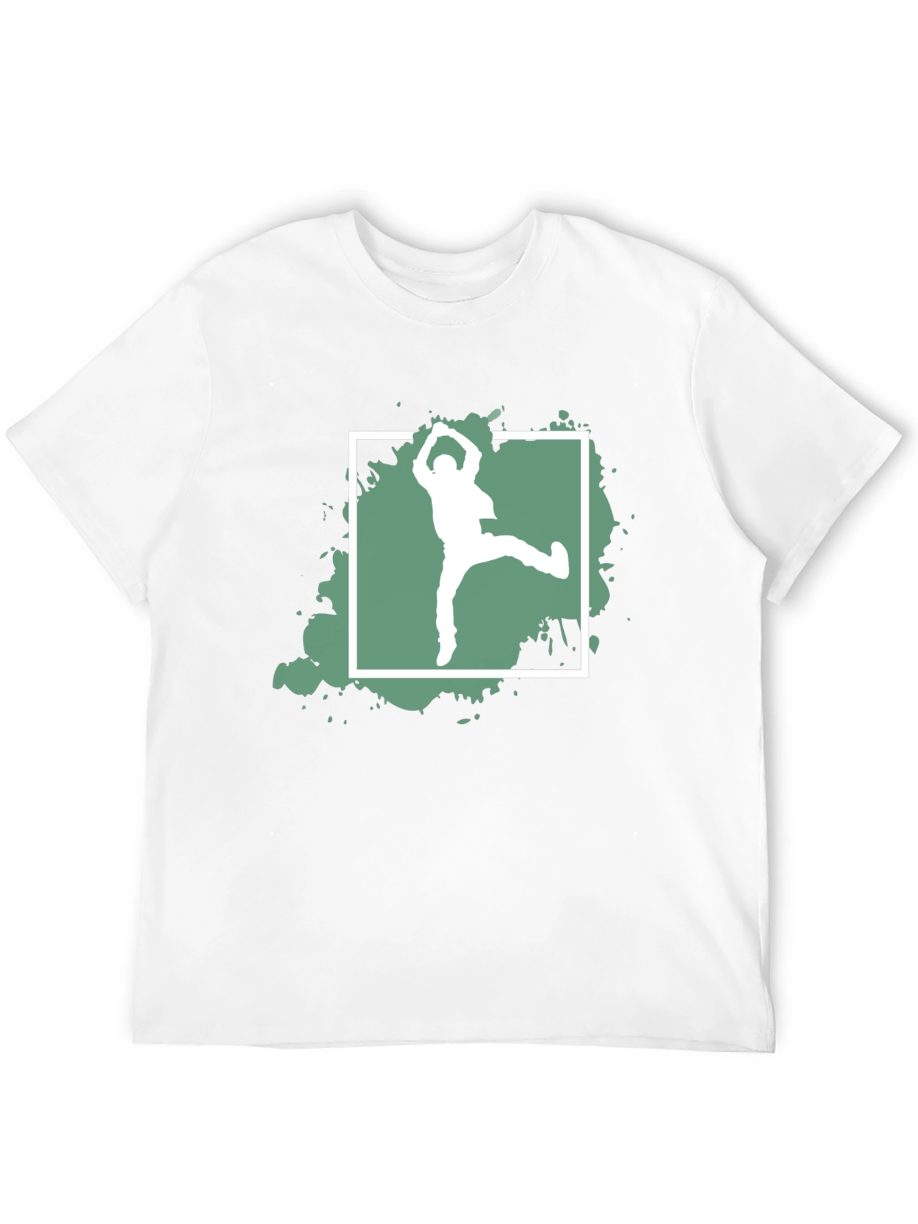 Dance Silhouette Graphic Tee - Black