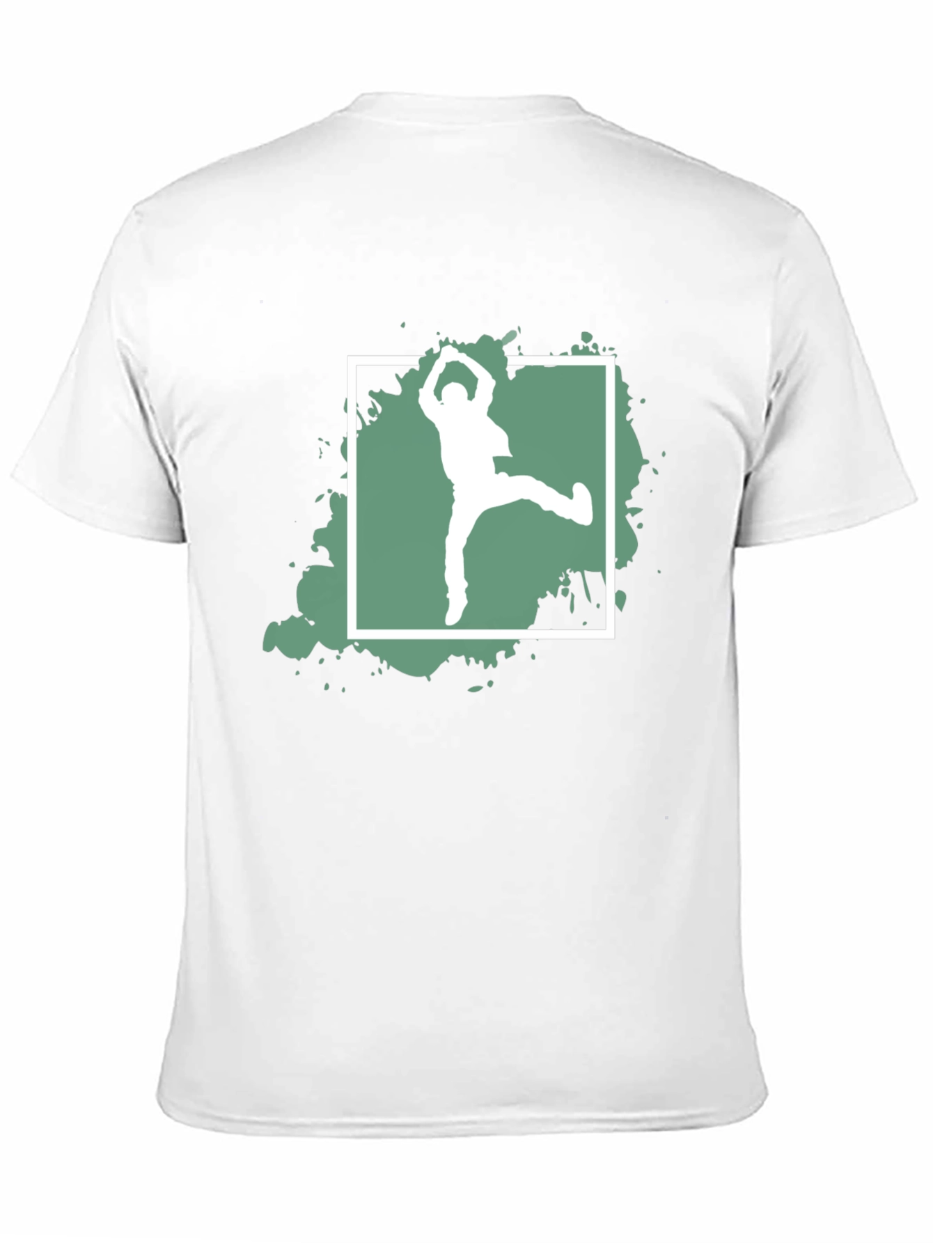Dance Silhouette Graphic Tee - Black
