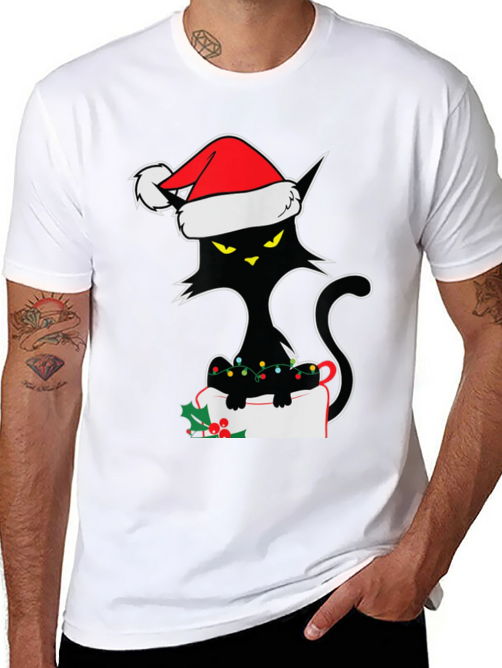 Christmas Cat T-Shirt