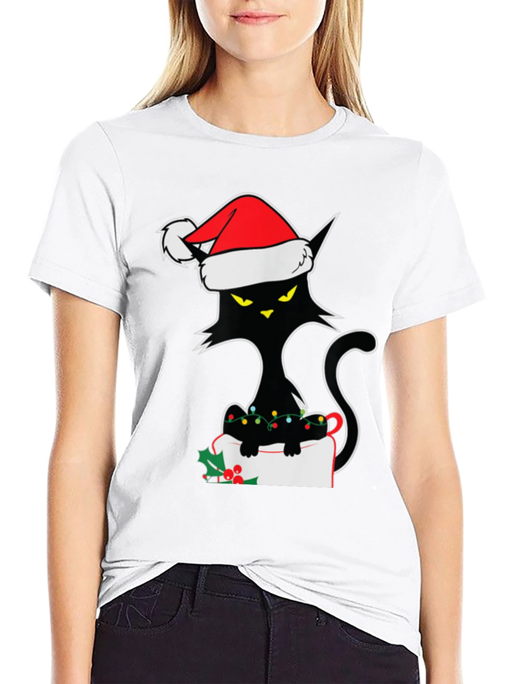 Christmas Cat T-Shirt