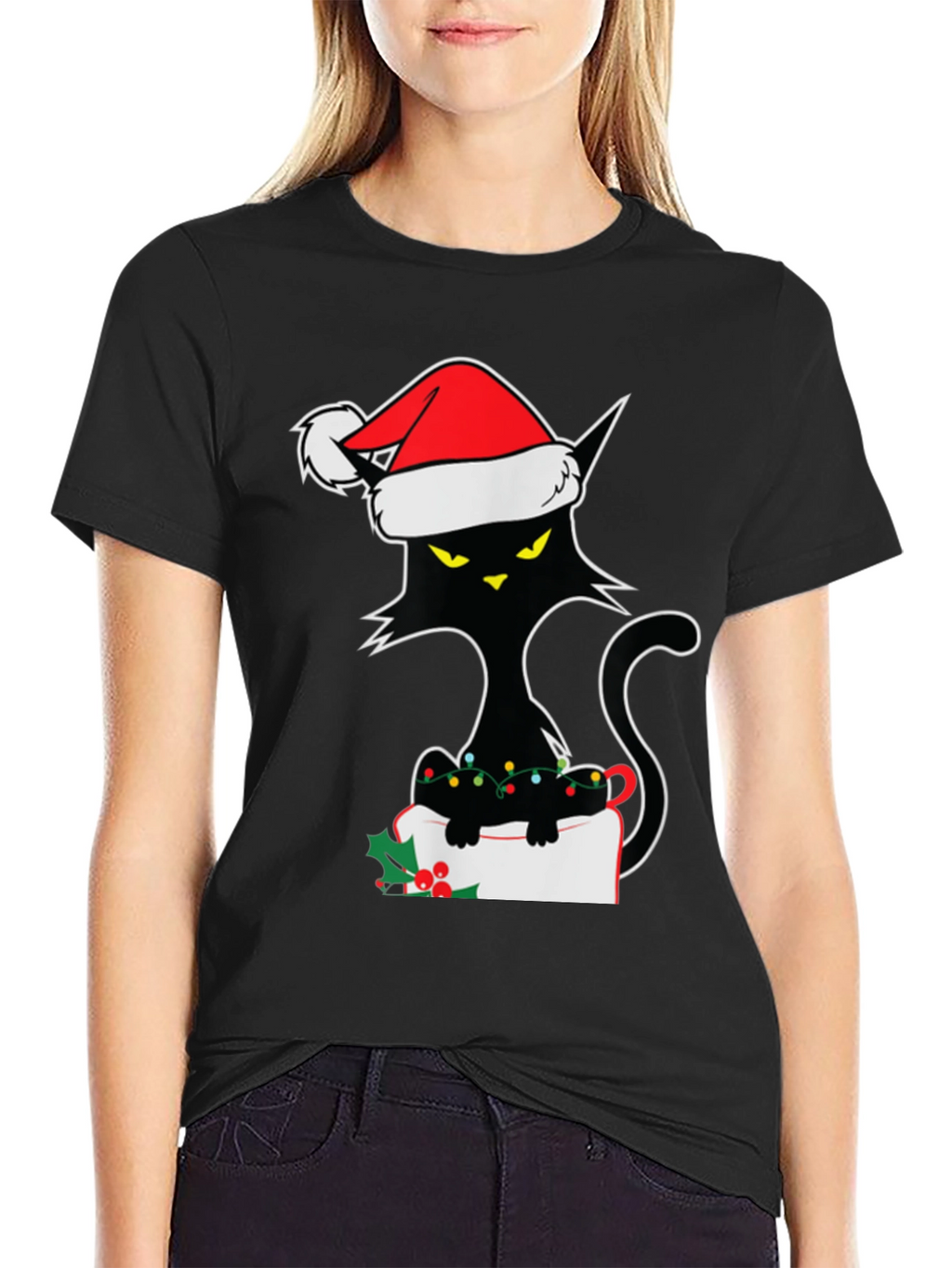 Christmas Cat T-Shirt