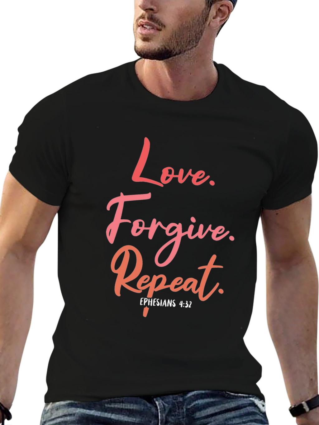 Love Forgive Repeat Graphic Tee