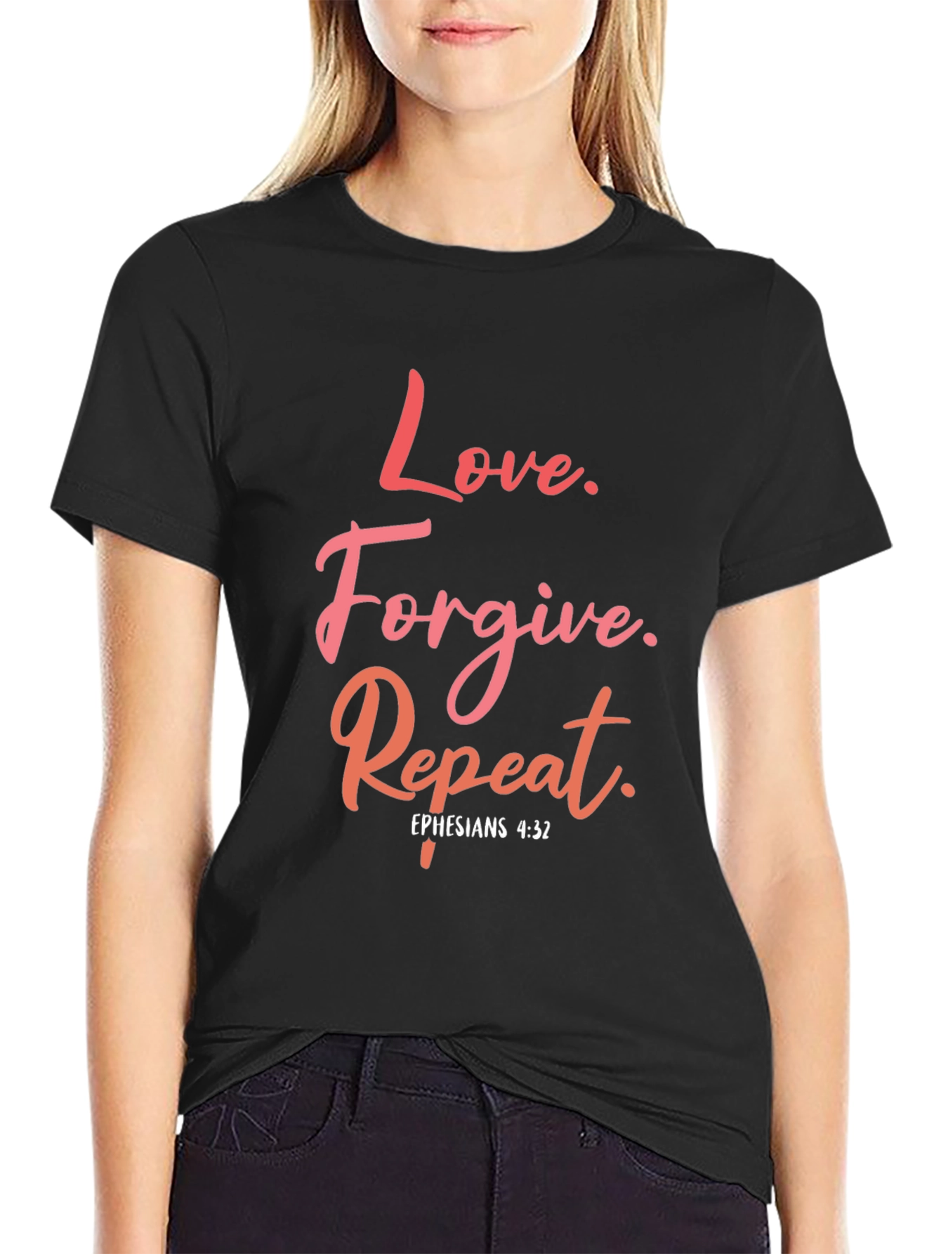 Love Forgive Repeat Graphic Tee