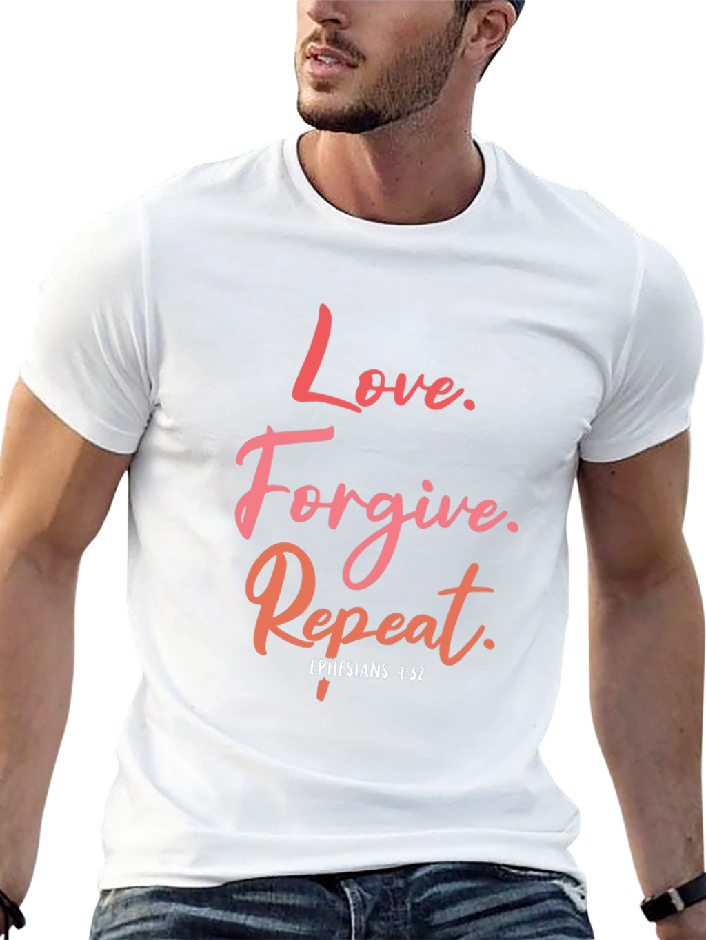 Love Forgive Repeat Graphic Tee