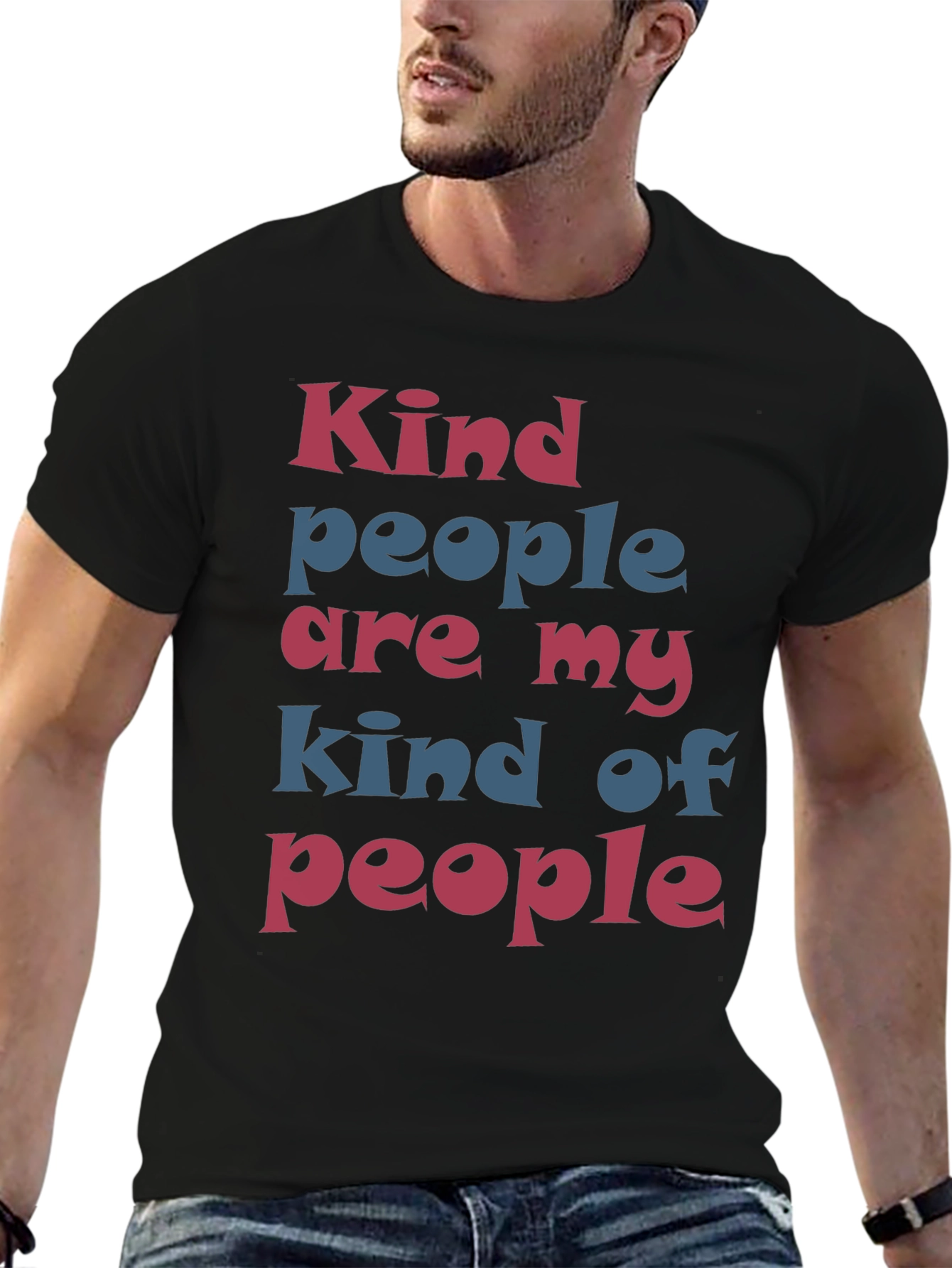 Kind People T-Shirt - Stylish Graphic Tee