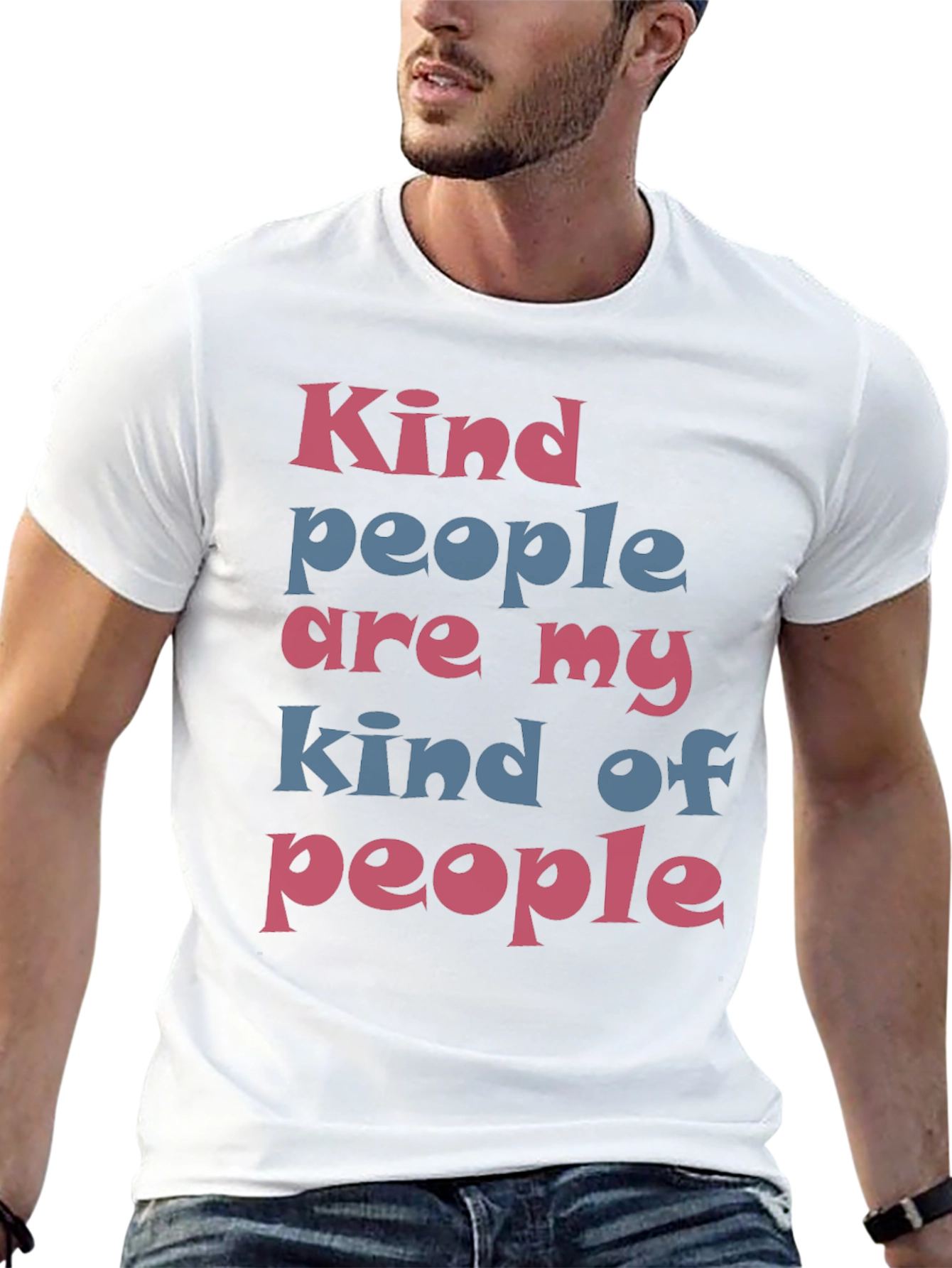 Kind People T-Shirt - Stylish Graphic Tee