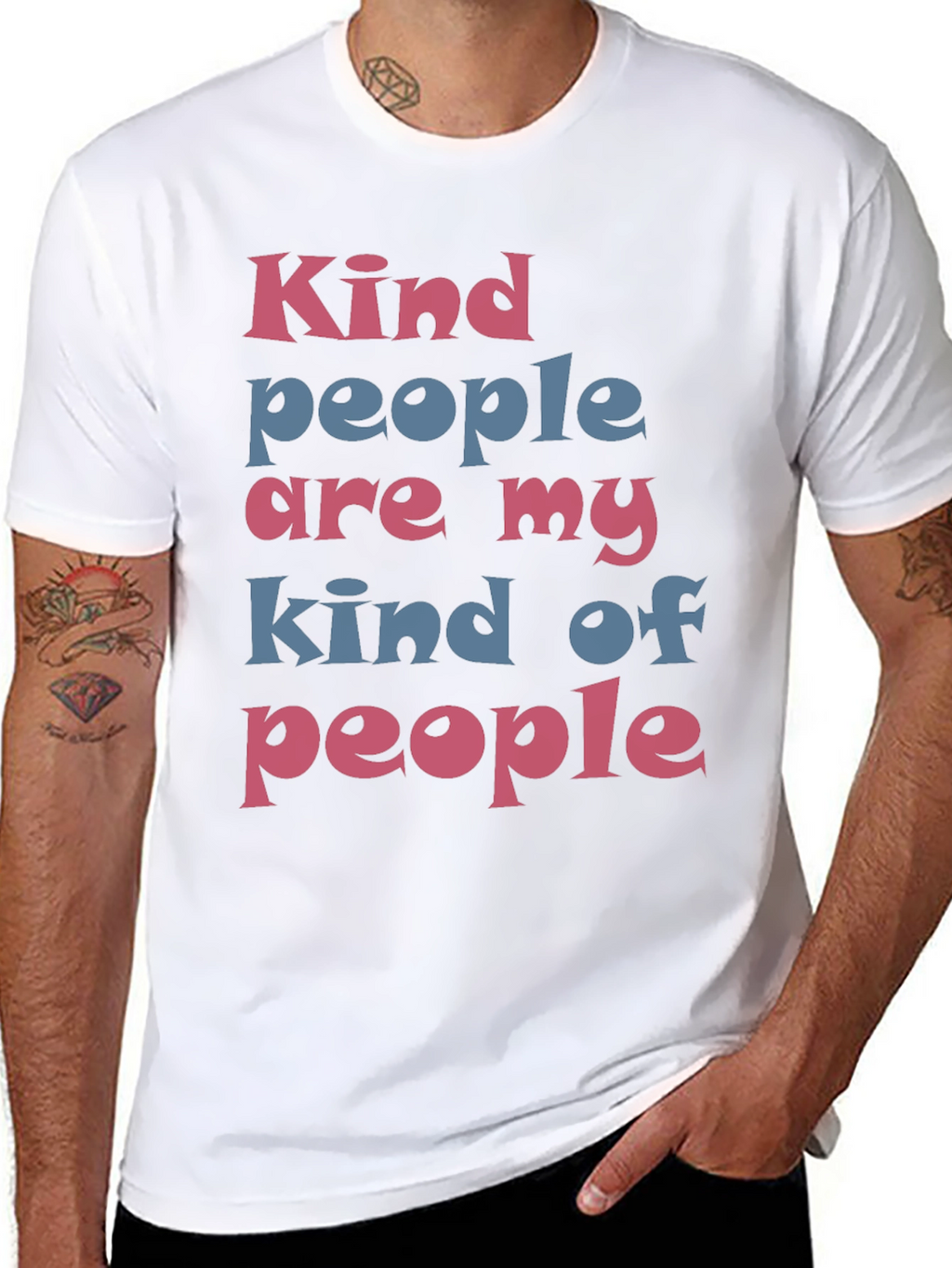 Kind People T-Shirt - Stylish Graphic Tee