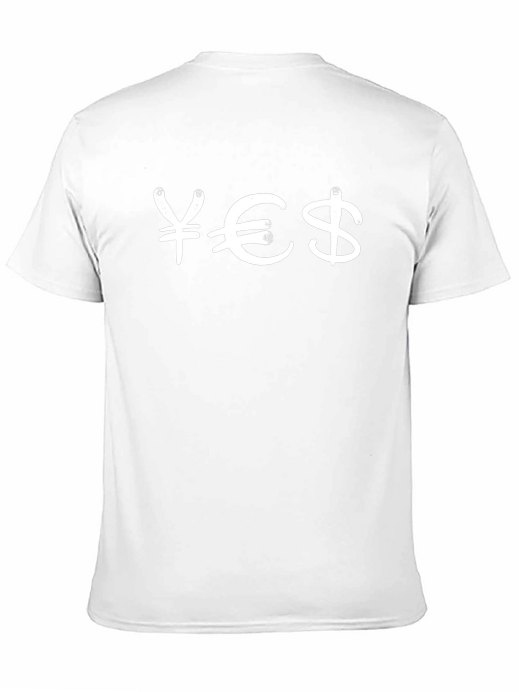 Money Symbol Graphic T-Shirt - Black