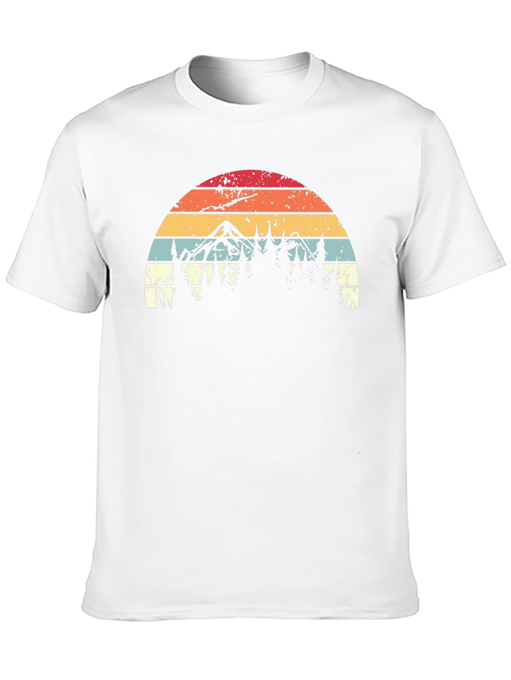 Retro Mountain Forest T-Shirt