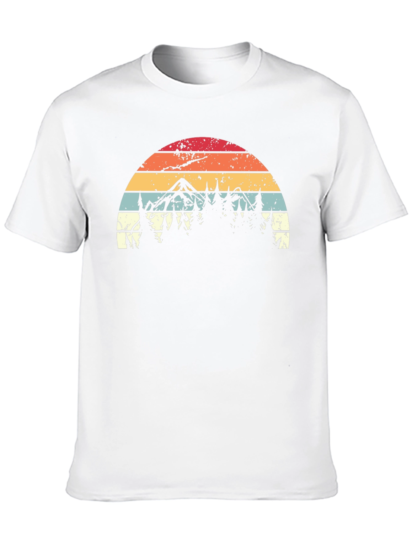 Retro Mountain Forest T-Shirt