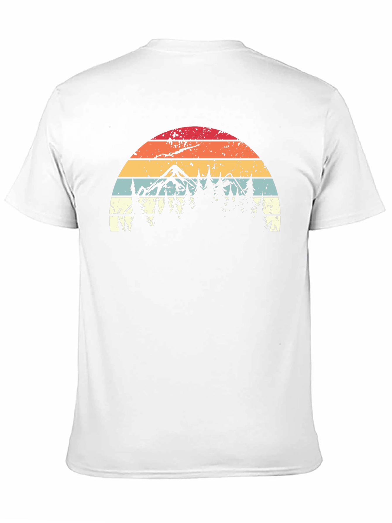Retro Mountain Forest T-Shirt