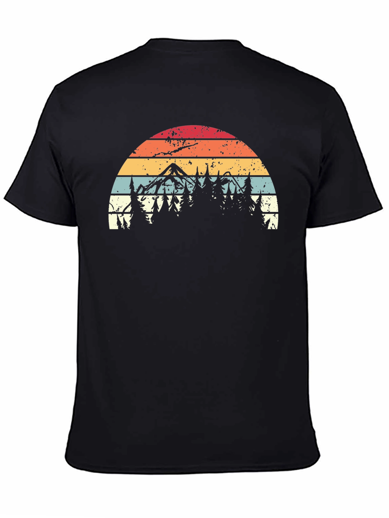Retro Mountain Forest T-Shirt