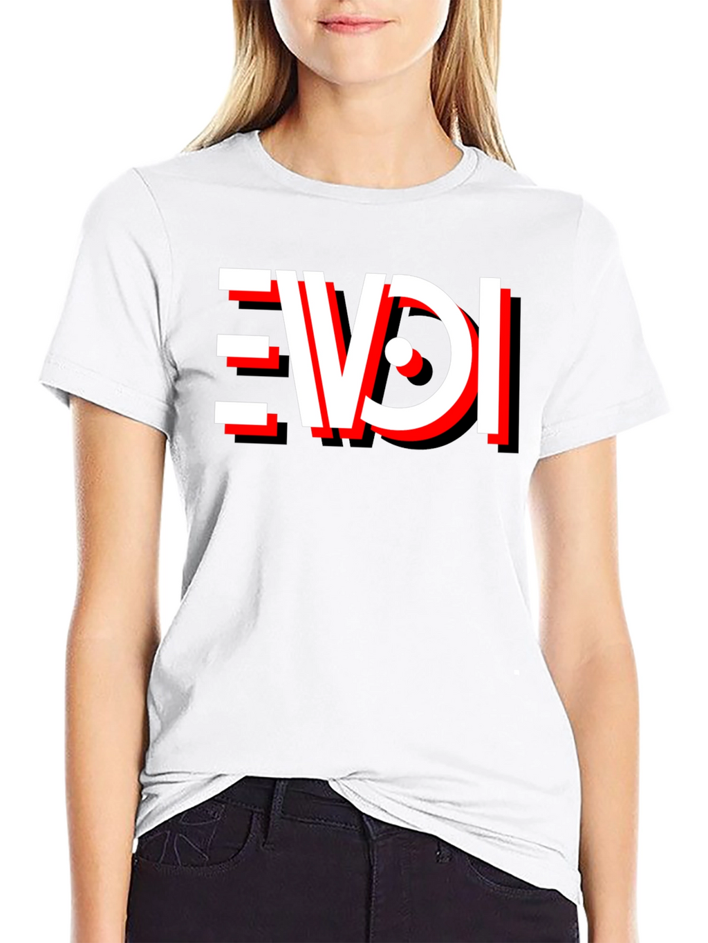 EVDI T-Shirt - Bold Graphic Tee