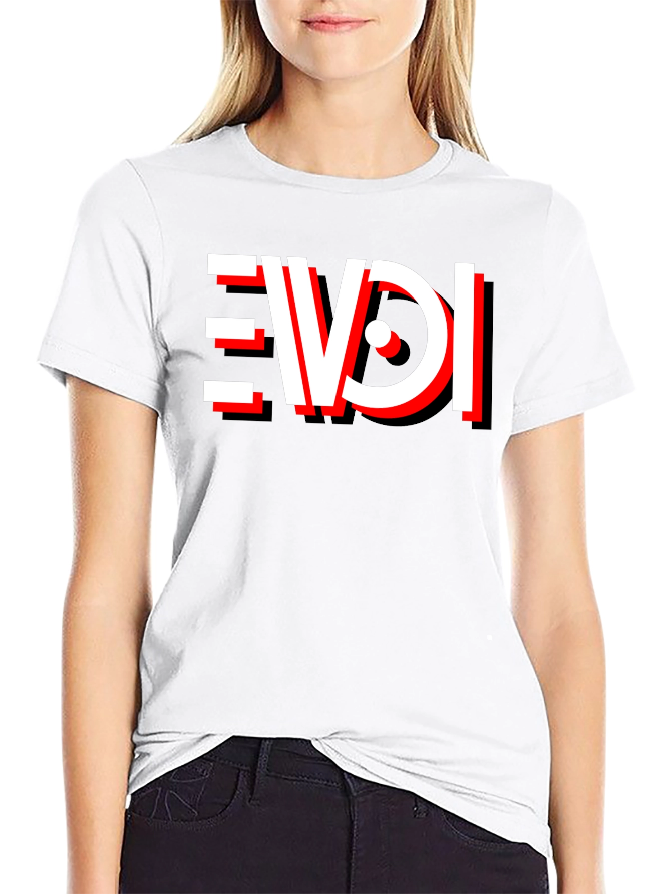 EVDI T-Shirt - Bold Graphic Tee