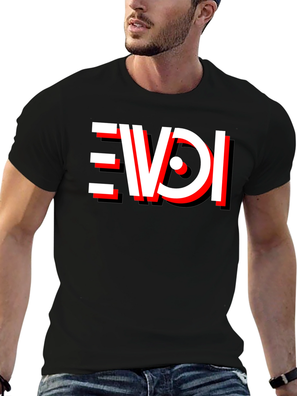 EVDI T-Shirt - Bold Graphic Tee