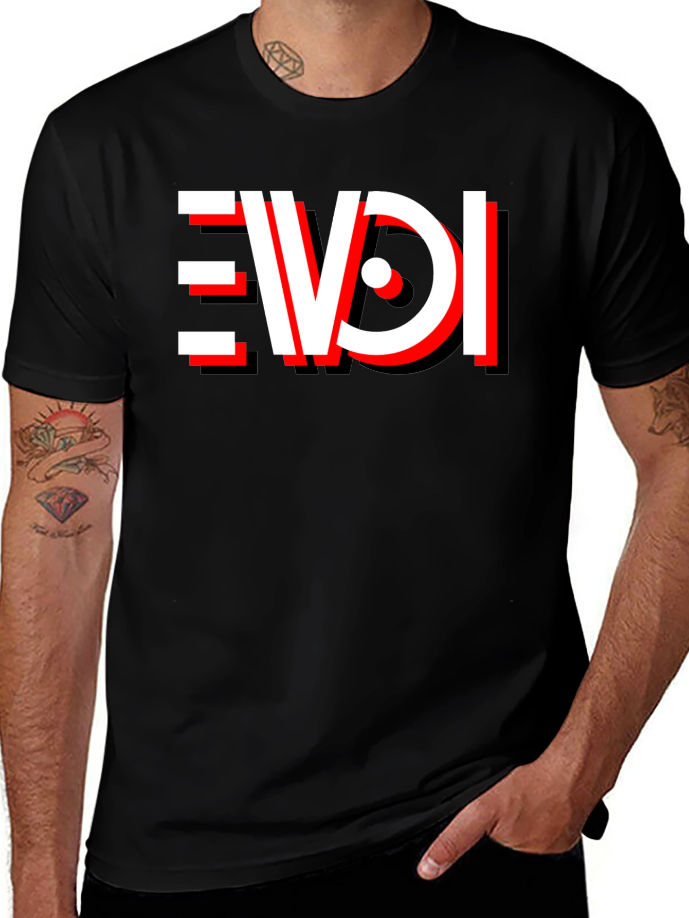 EVDI T-Shirt - Bold Graphic Tee