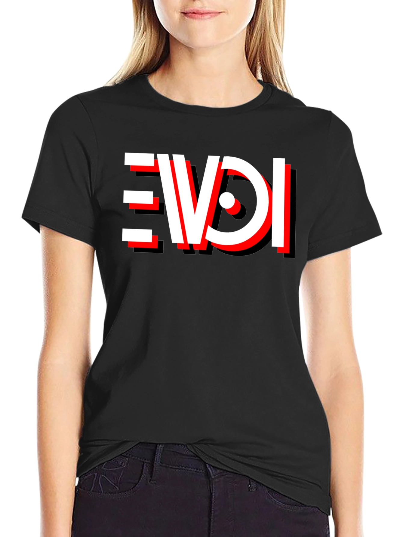EVDI T-Shirt - Bold Graphic Tee
