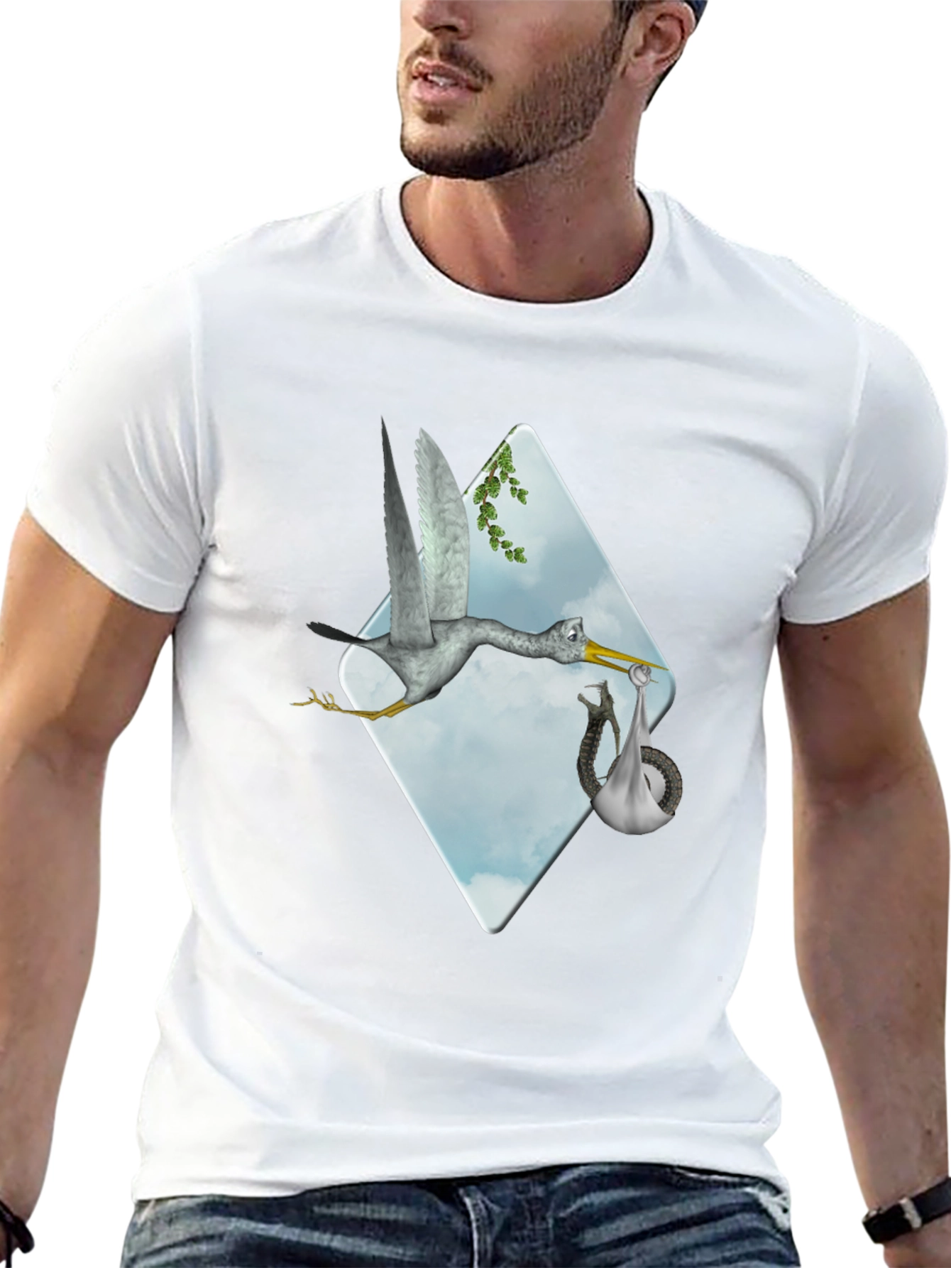 Stork Delivery Graphic Tee