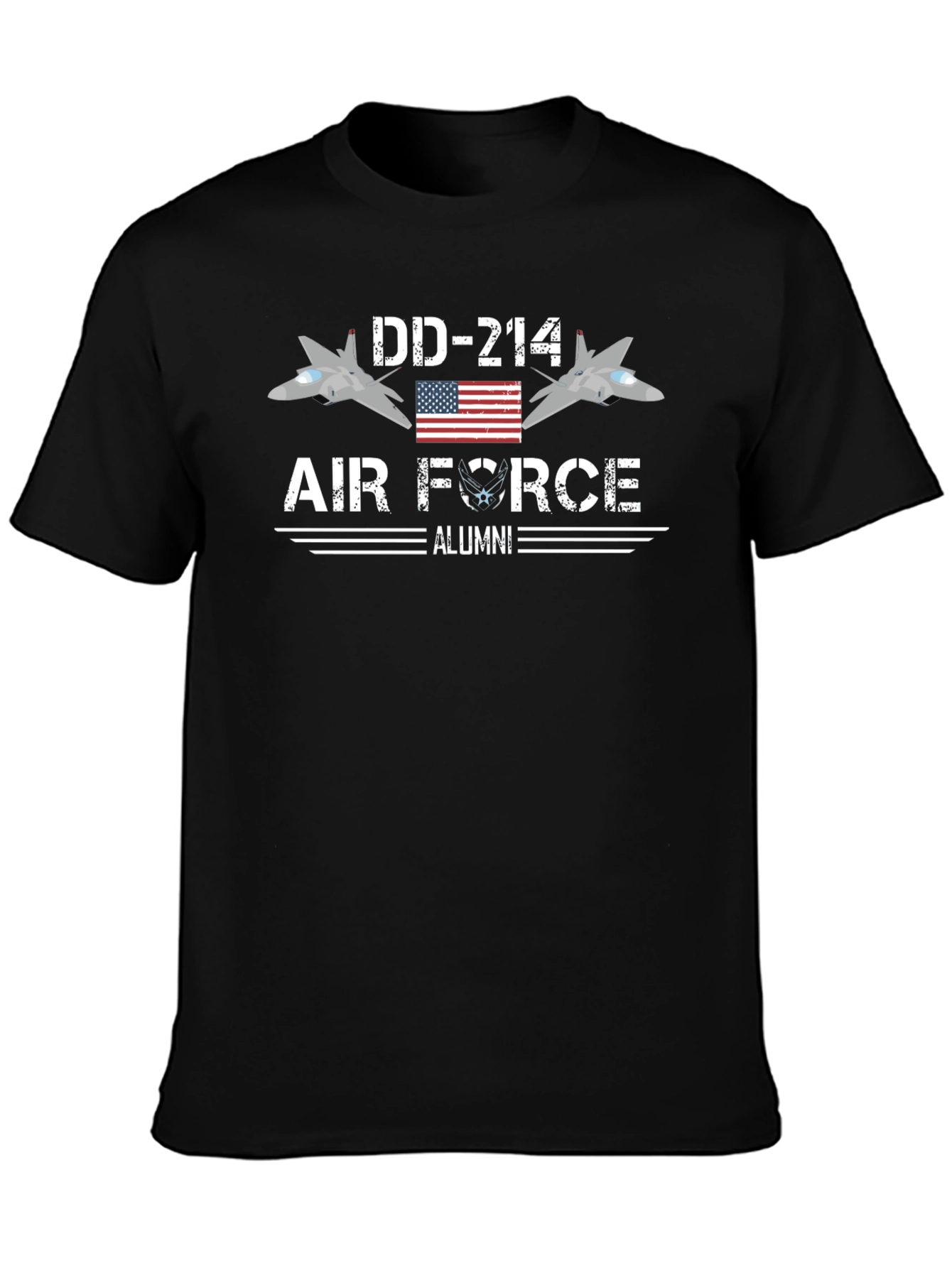 Air Force Alumni DD-214 Graphic T-Shirt