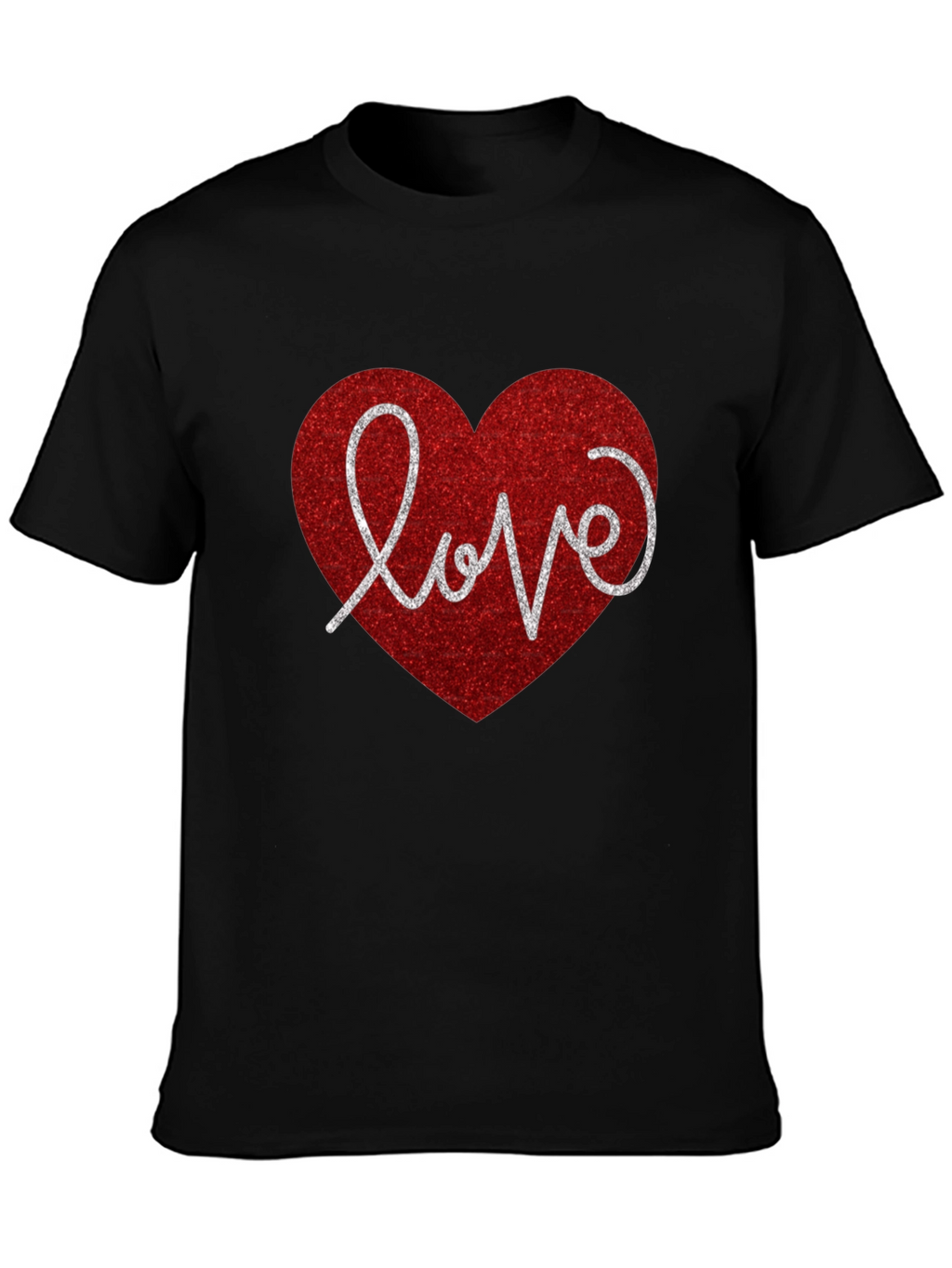 Heart Love Valentines Day Graphic T-Shirt
