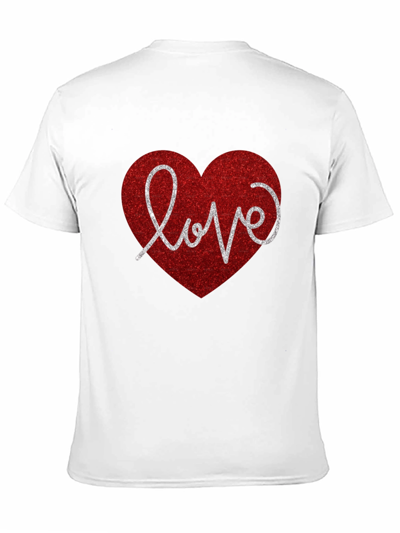 Heart Love Valentines Day Graphic T-Shirt