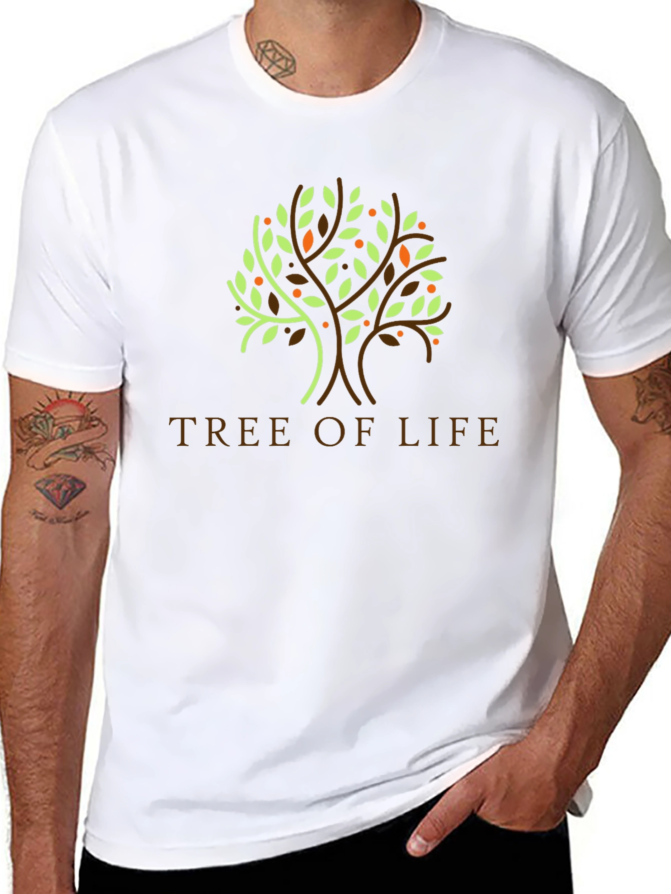 Tree of Life Graphic Tee - Black