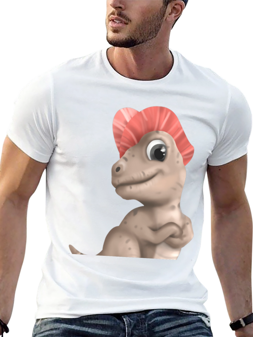 Dinosaur T-Shirt - Cute Cartoon Dino Tee