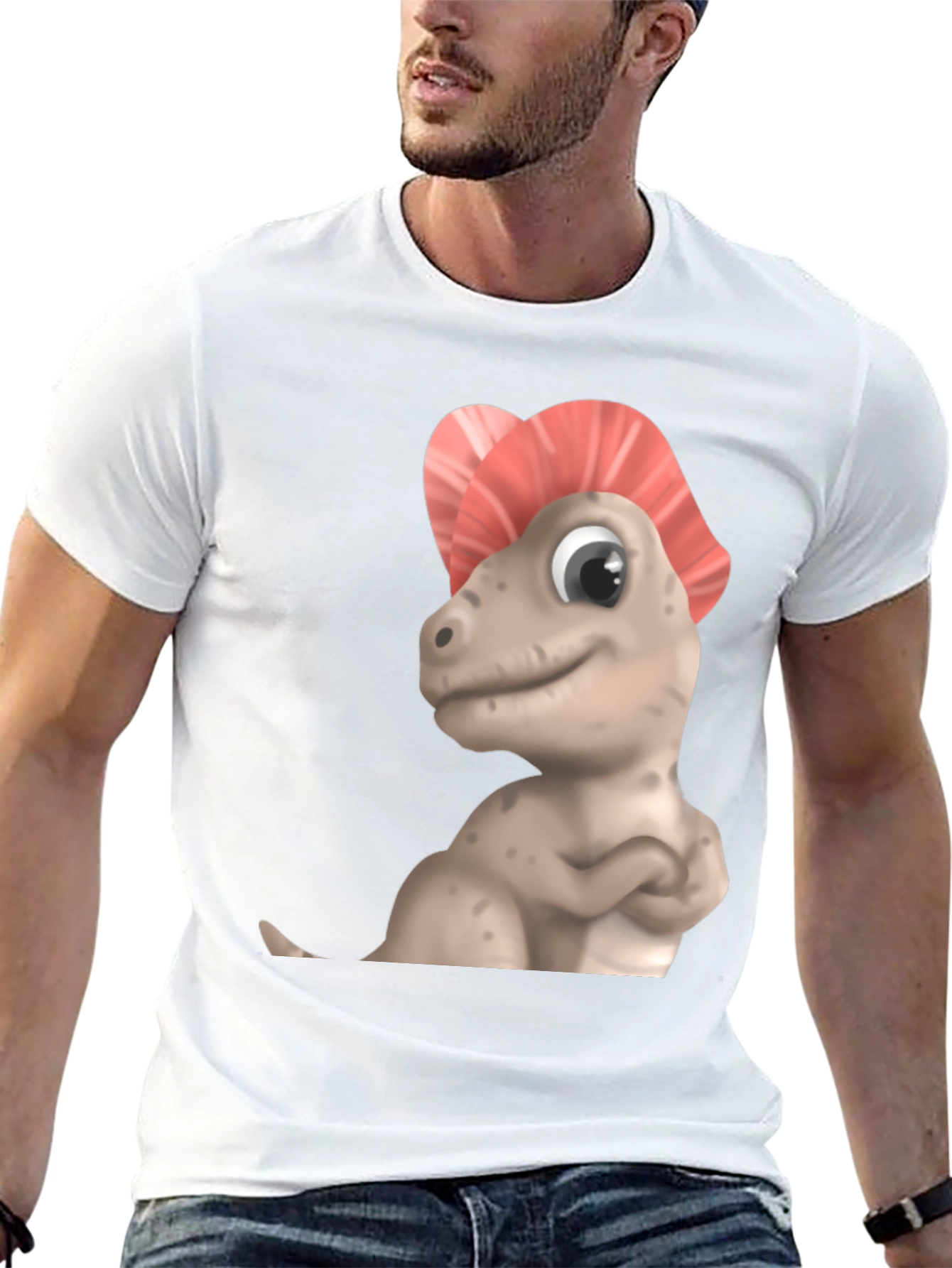 Dinosaur T-Shirt - Cute Cartoon Dino Tee