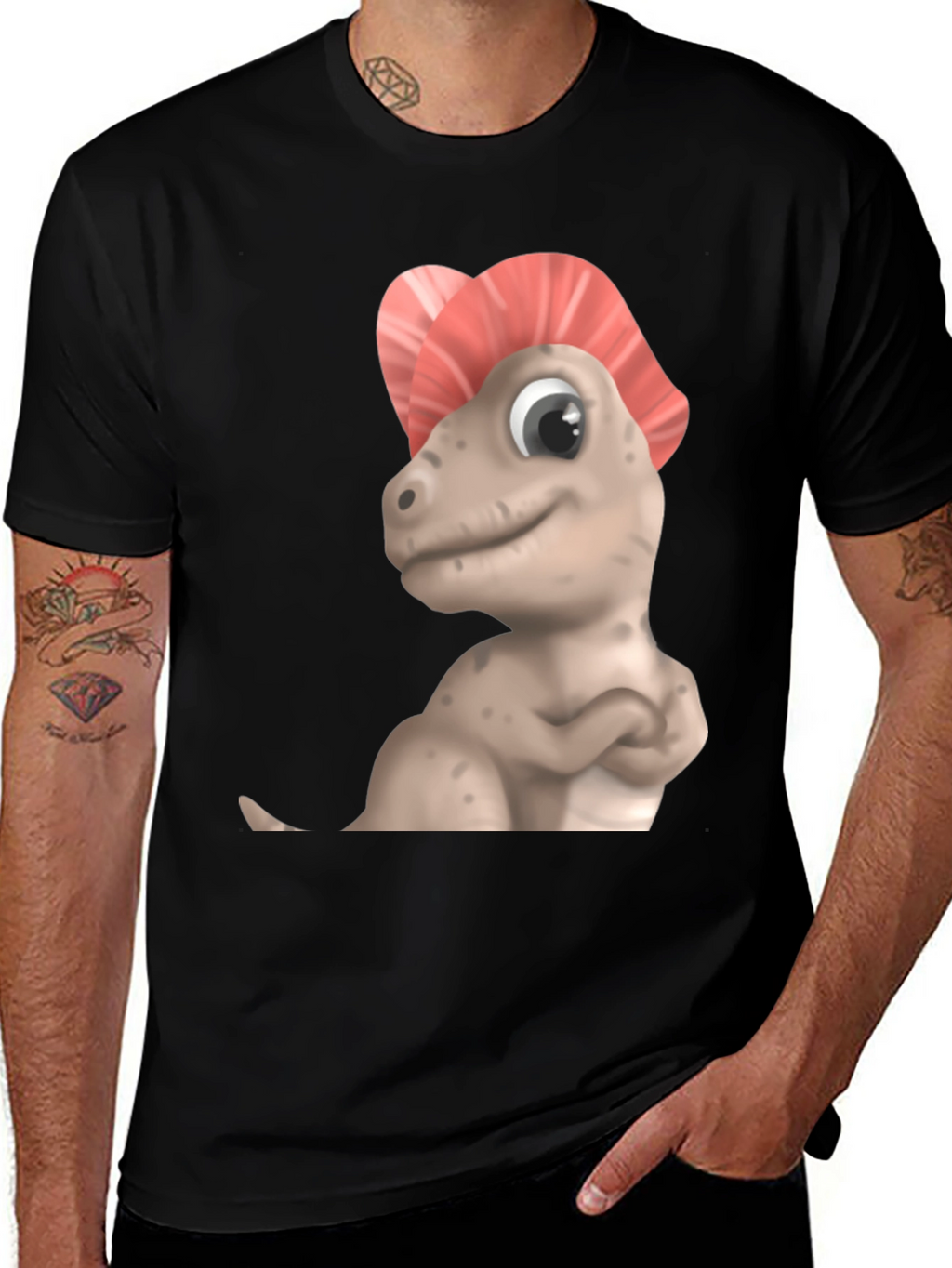 Dinosaur T-Shirt - Cute Cartoon Dino Tee