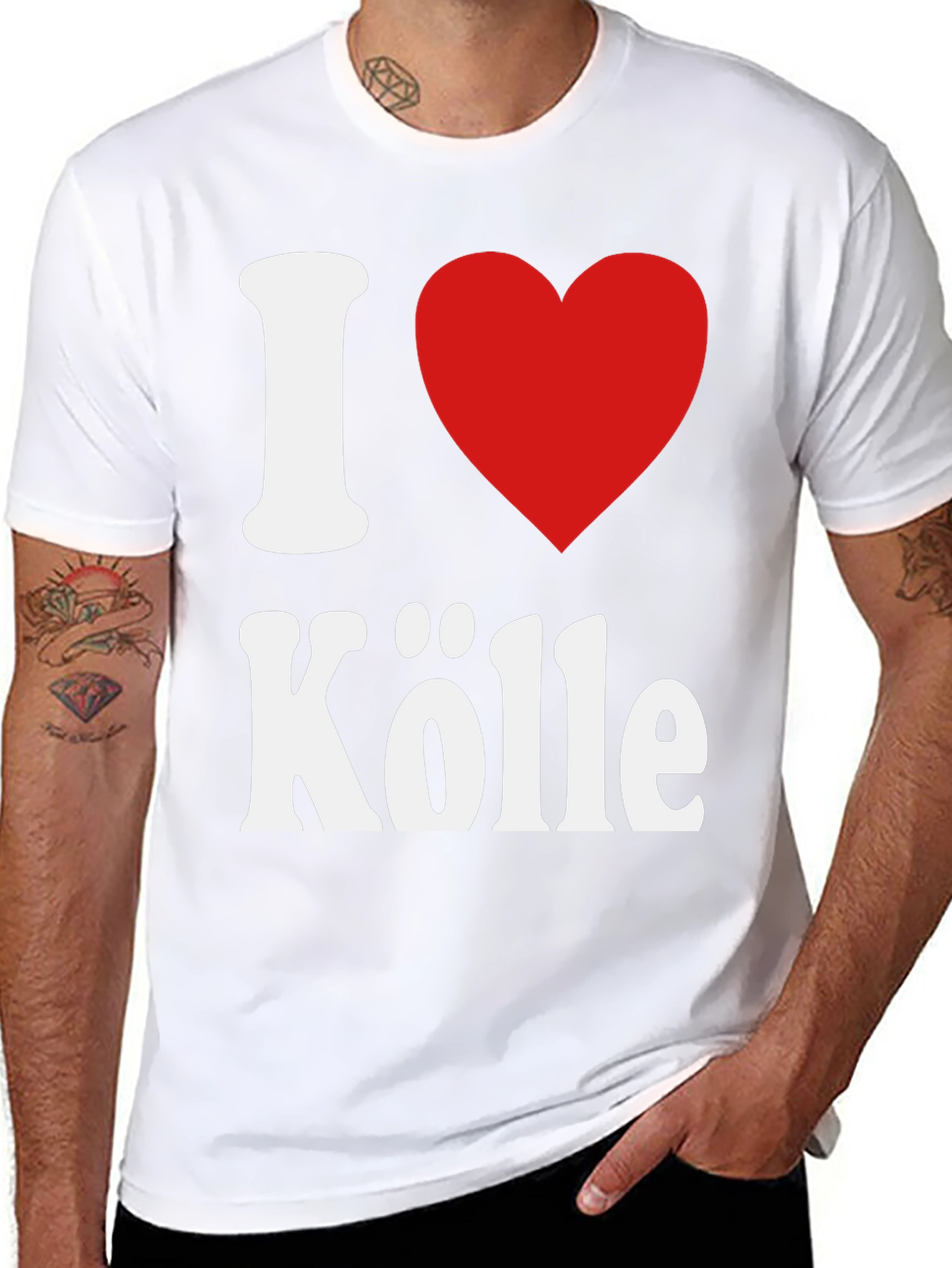 I Love Cologne - Mens Graphic T-Shirt