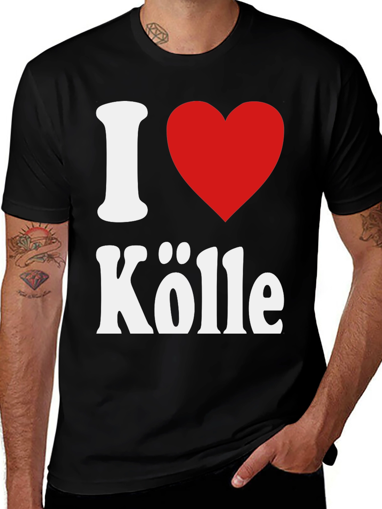 I Love Cologne - Mens Graphic T-Shirt