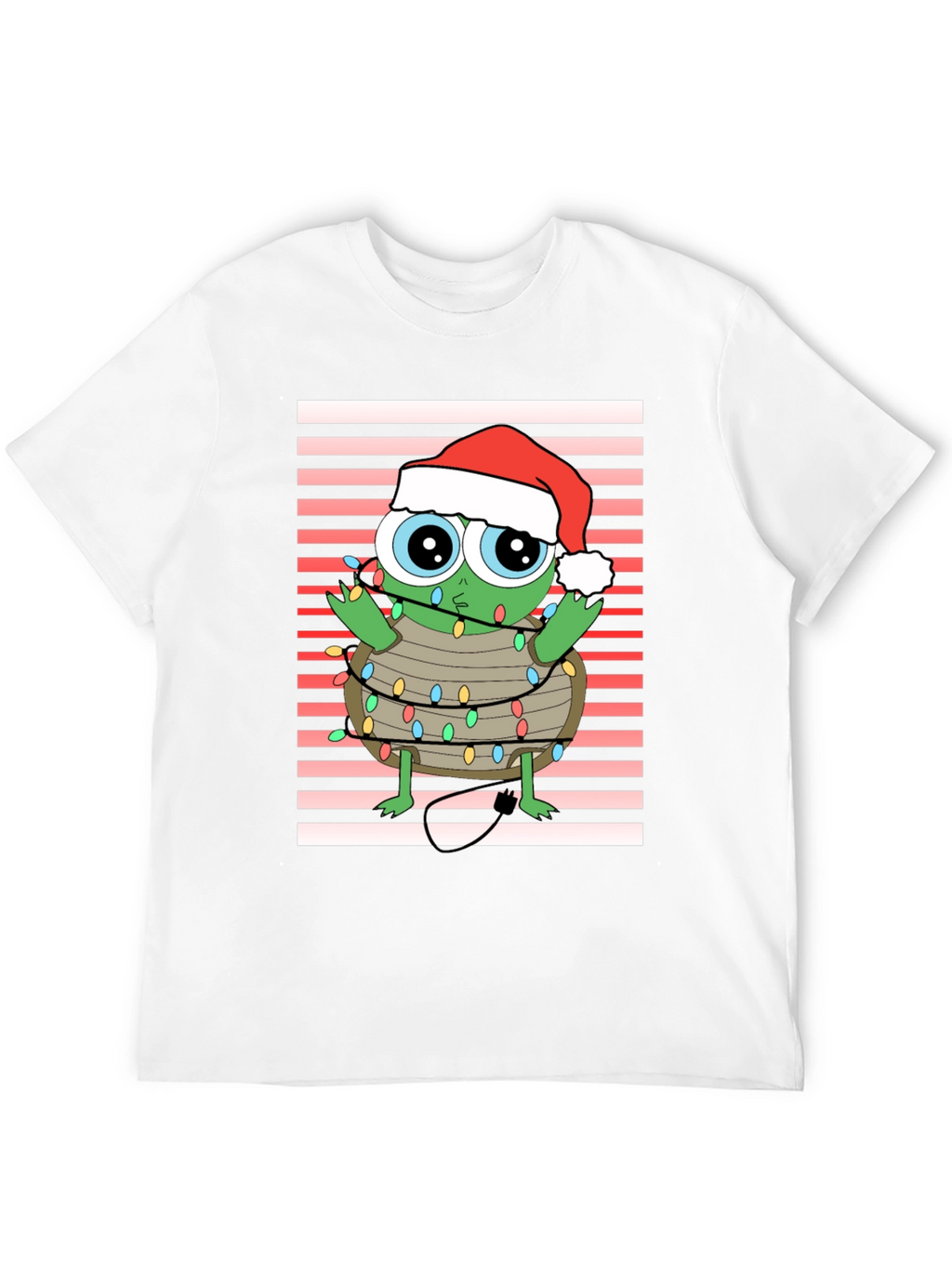 Festive Holiday Turtle Graphic Tee