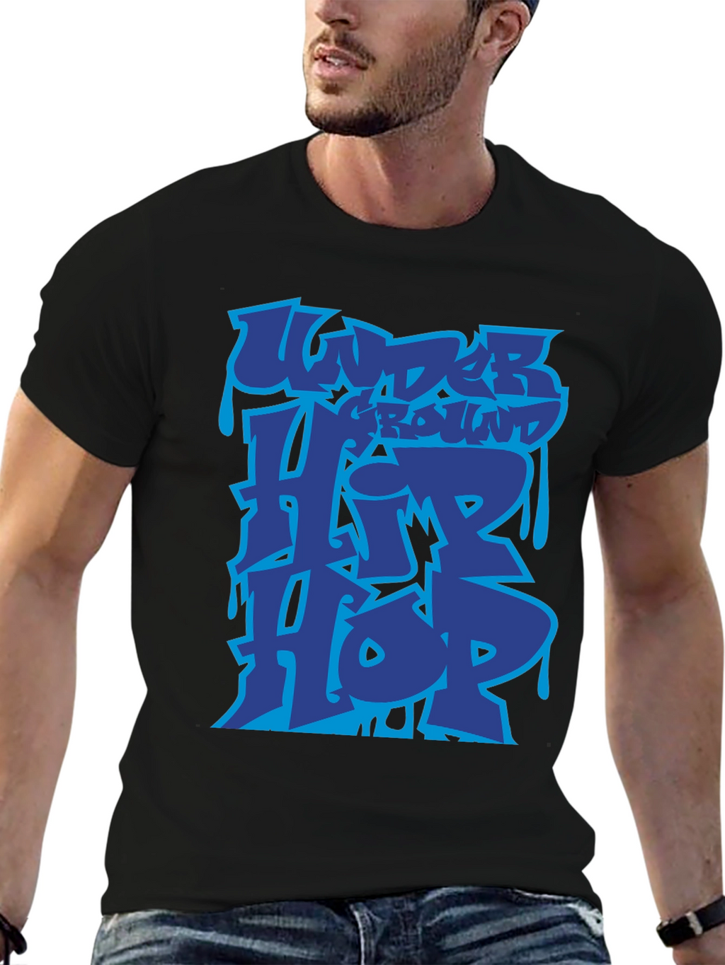 Underground Hip Hop Graphic T-Shirt