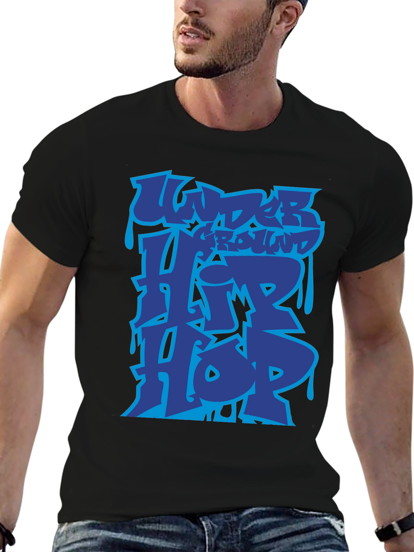 Underground Hip Hop Graphic T-Shirt