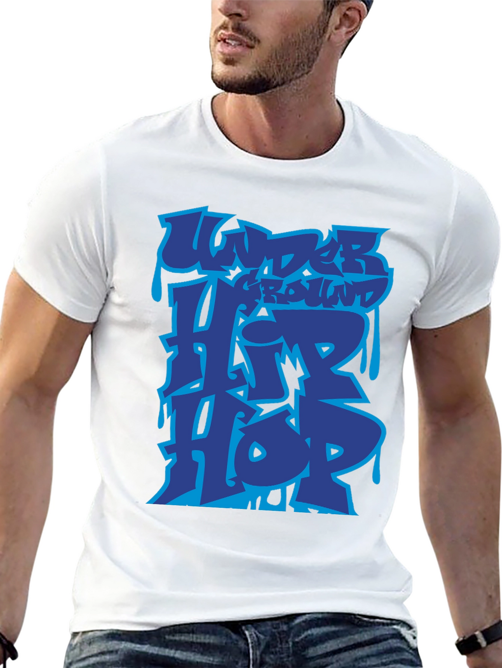 Underground Hip Hop Graphic T-Shirt