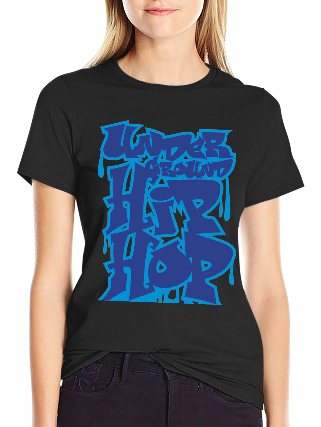 Underground Hip Hop Graphic T-Shirt