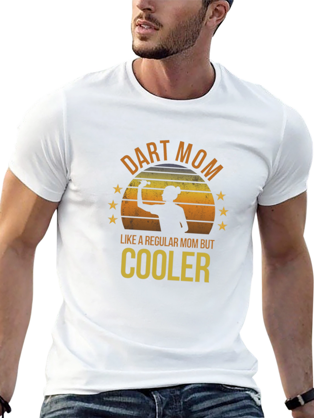 Dart Mom T-Shirt - Cooler Than a Regular Mom