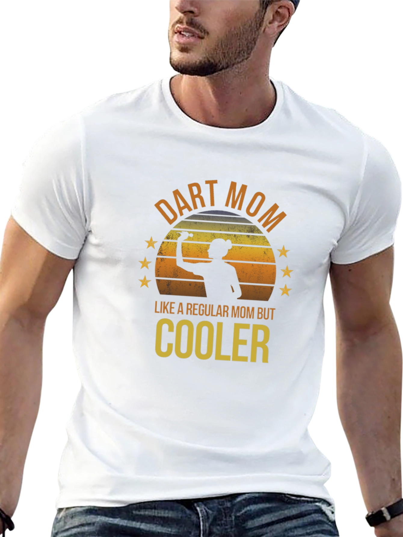 Dart Mom T-Shirt - Cooler Than a Regular Mom