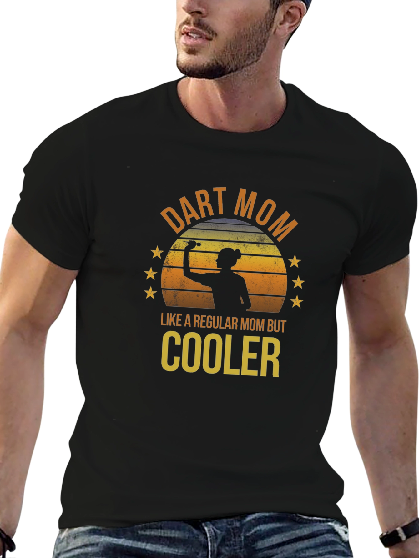 Dart Mom T-Shirt - Cooler Than a Regular Mom