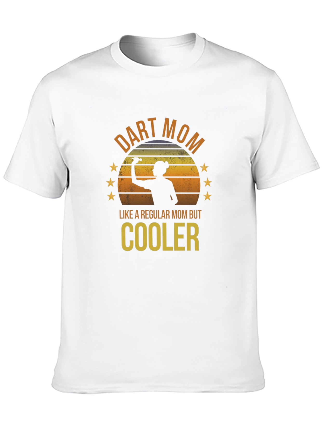 Dart Mom T-Shirt - Cooler Than a Regular Mom