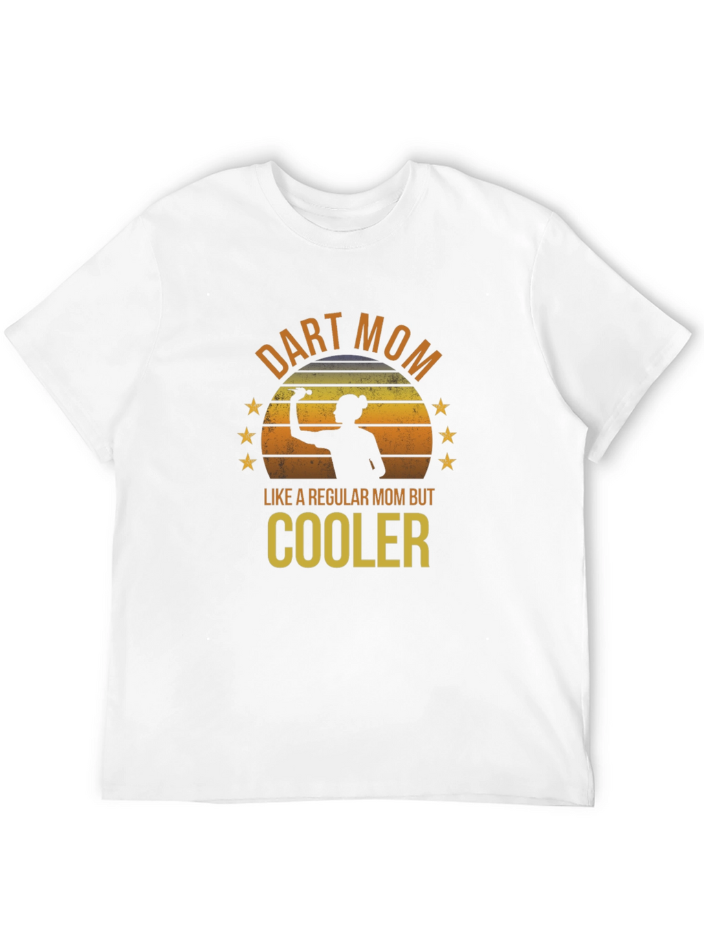 Dart Mom T-Shirt - Cooler Than a Regular Mom