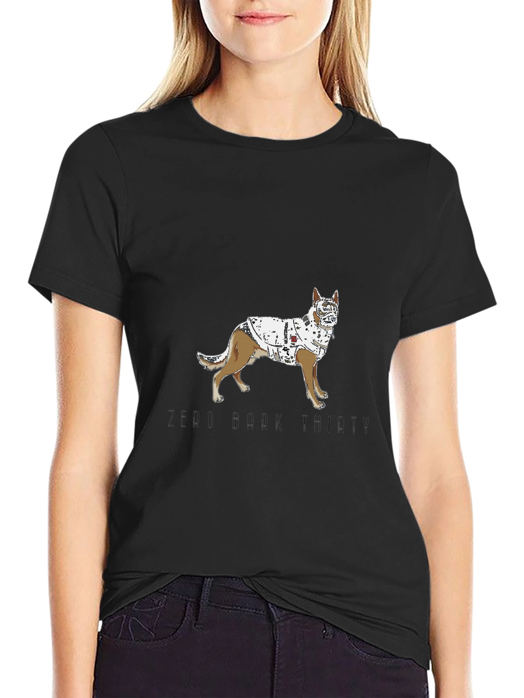 Zero Bark Thirty Dog T-Shirt