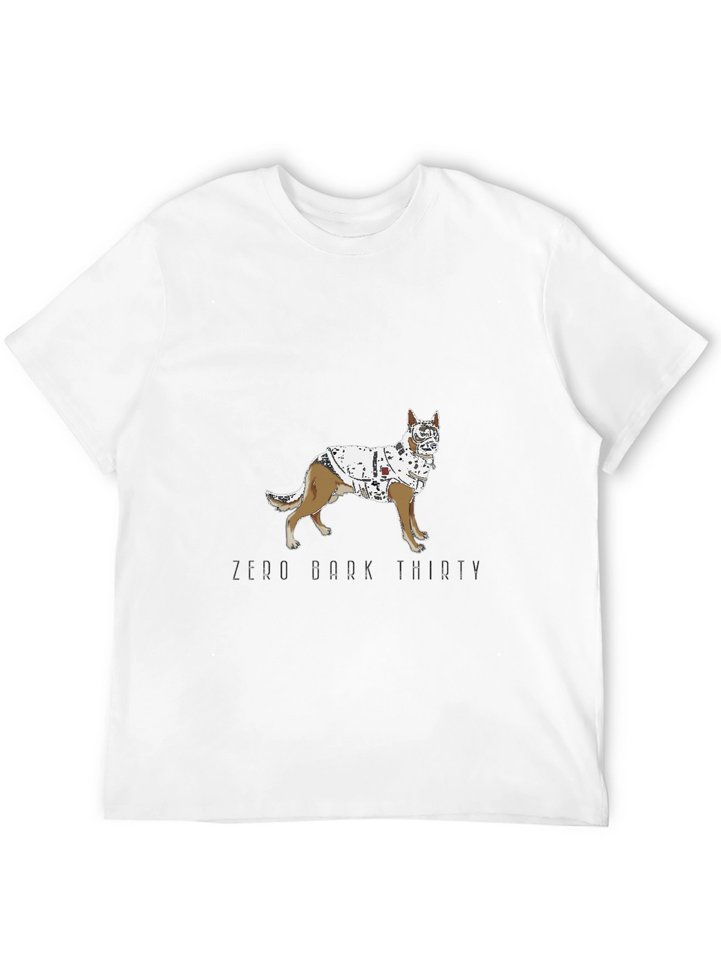 Zero Bark Thirty Dog T-Shirt
