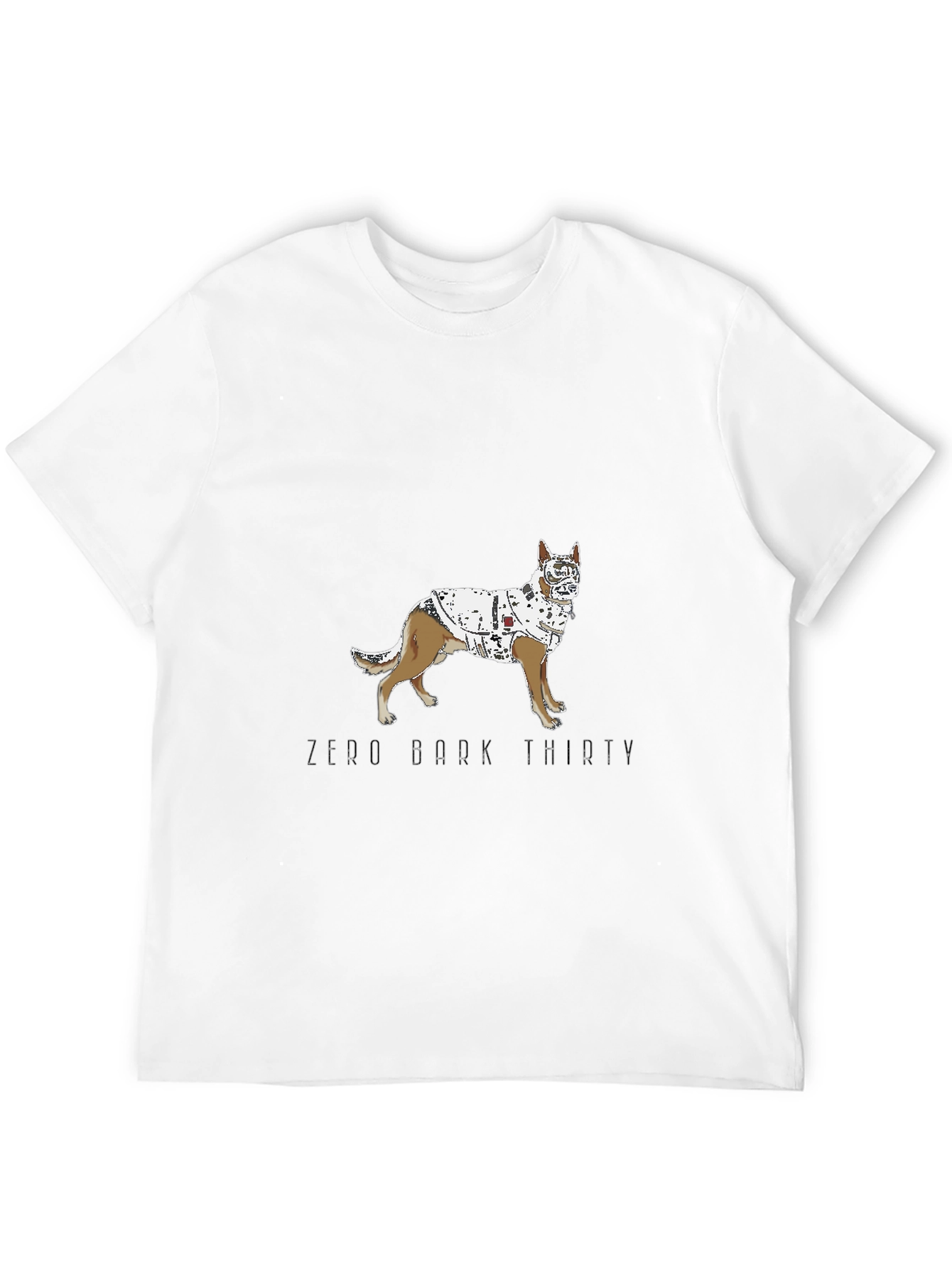 Zero Bark Thirty Dog T-Shirt