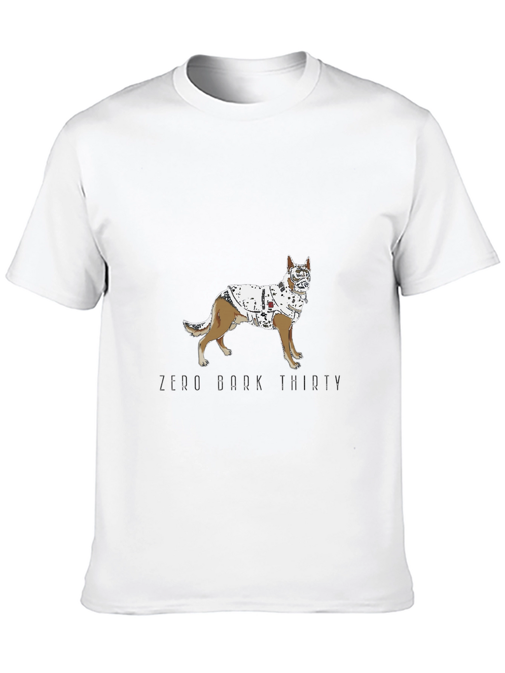 Zero Bark Thirty Dog T-Shirt