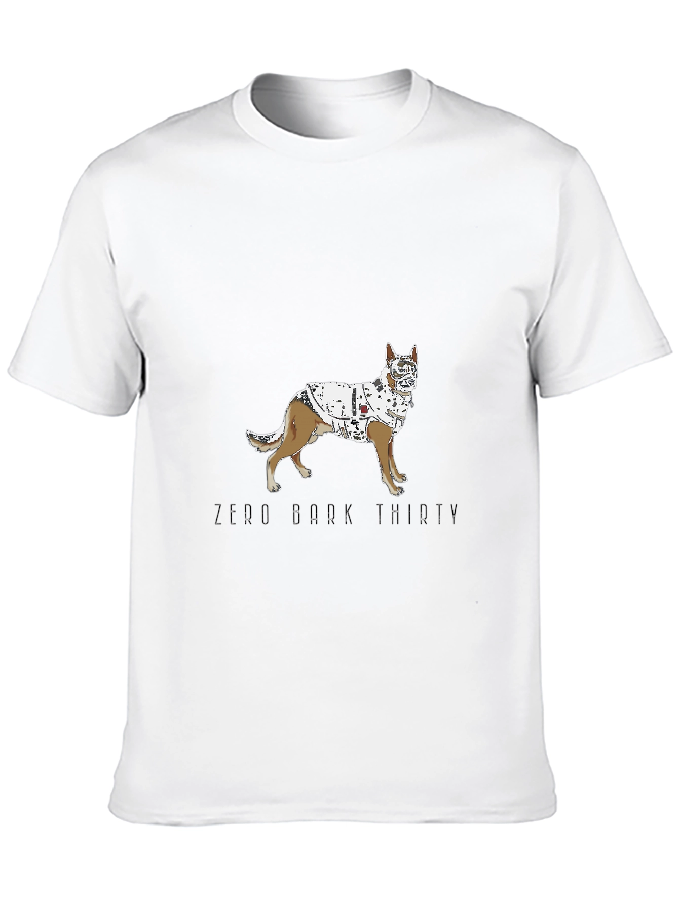 Zero Bark Thirty Dog T-Shirt