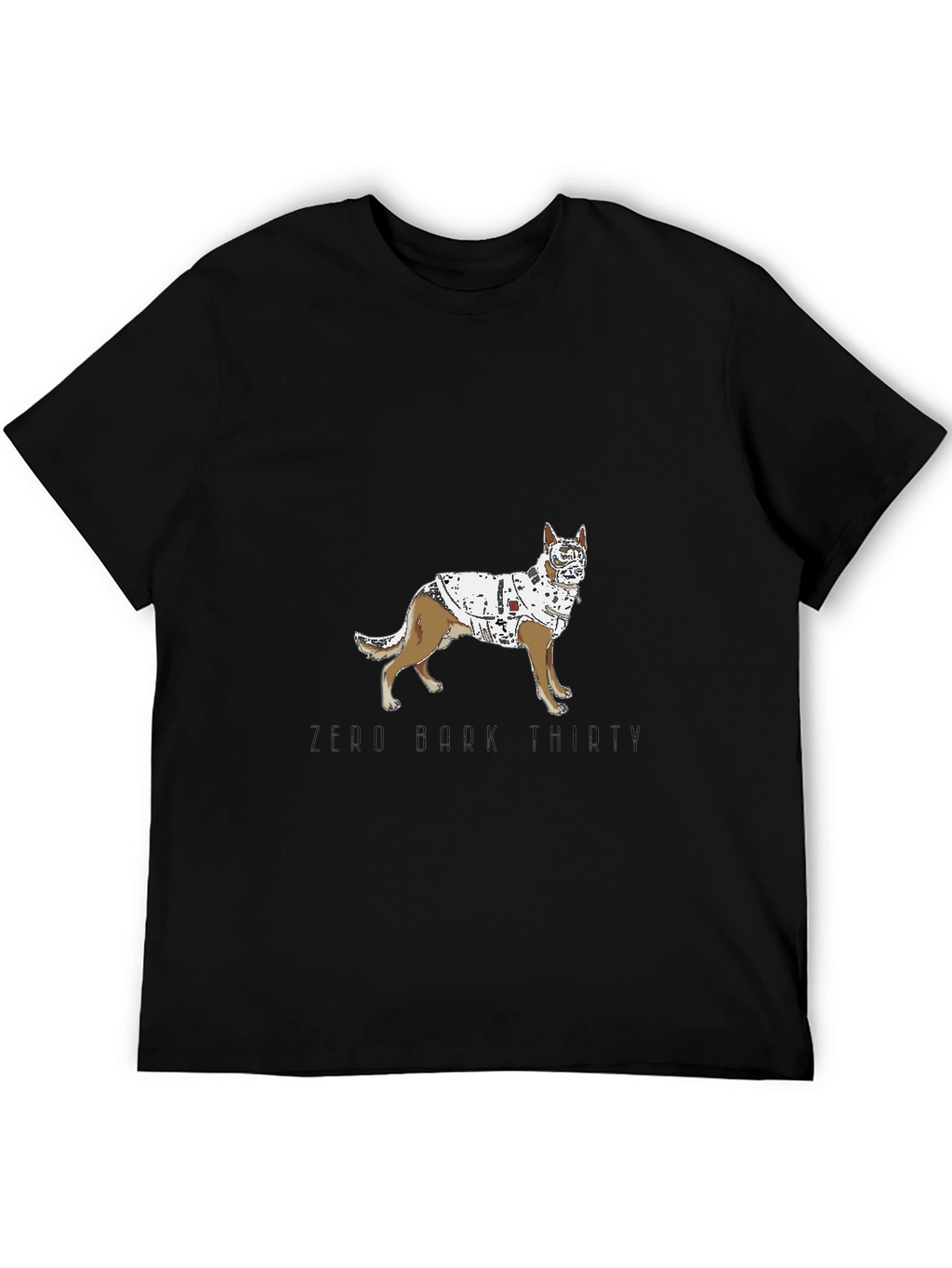 Zero Bark Thirty Dog T-Shirt